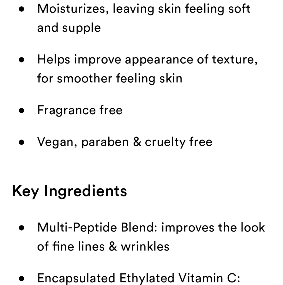 NIB NATURIUM MULTI PEPTIDE MOISTURIZER - Picture 7 of 16